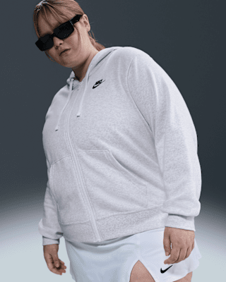 Reviews: Nike Sportswear Club Fleece Women's Full-Zip Hoodie (Plus